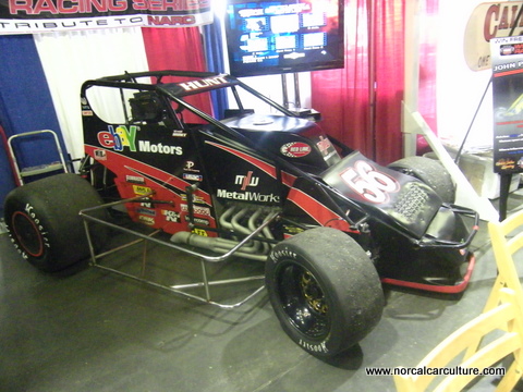 The Sprint Car of the 2010 USAC Western Sprint Car Champion Tony Hunt from Lincoln