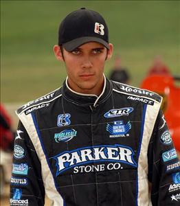Bryan Clauson from Carmichael, California the 2010 USAC National Drivers Champion