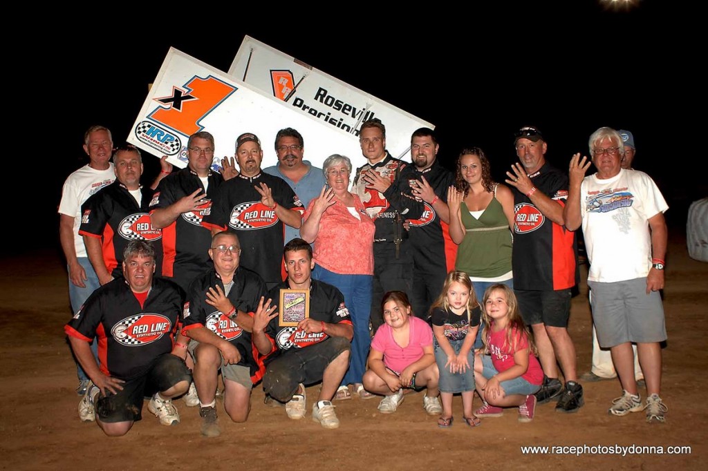 Andy Forsberg from Auburn wins in Placerville. Photo by Donna Peter.