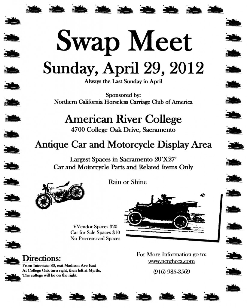 HCCA Swap Meet at American River College