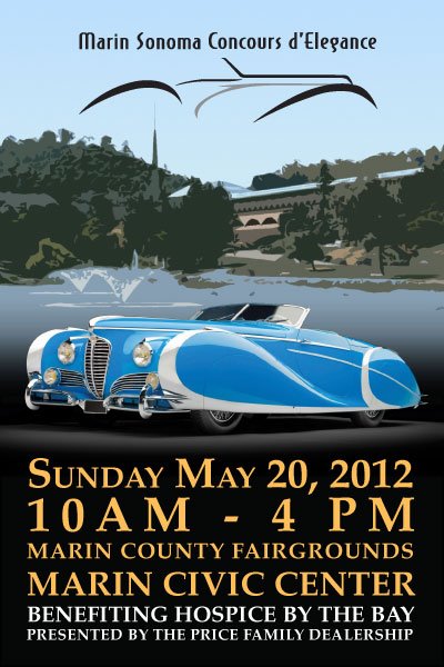 The 4th Annual Marin Sonoma Concours d'Elegance.