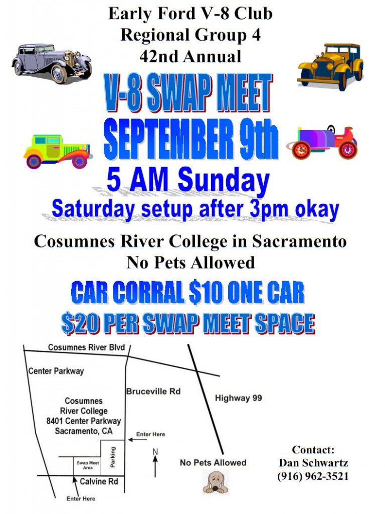 Consumnes River Swap Meet in Sacramento, CA.