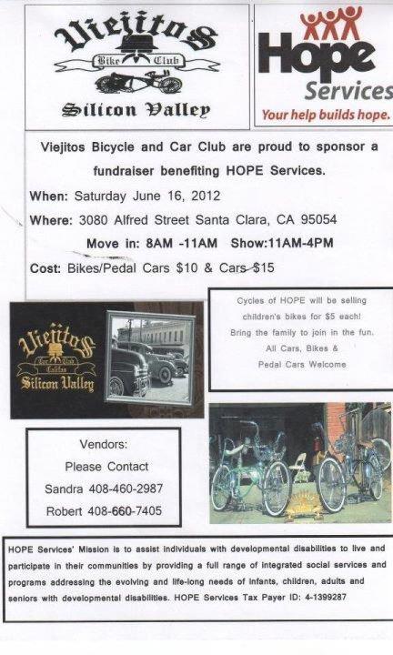 Viejitos Car and Bicycle Show in Santa Clara, CA.