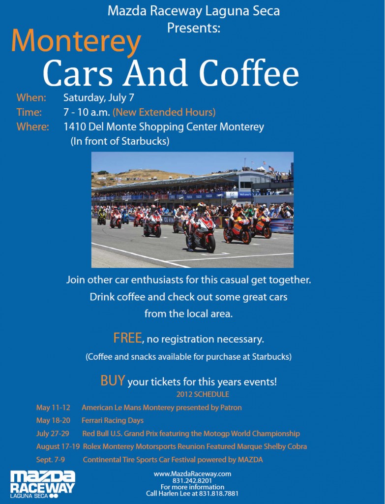 Monterey Cars and Coffee