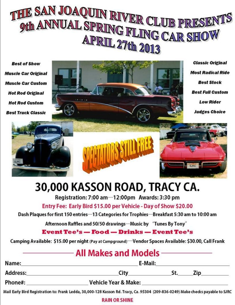 San Joaquin River Club's Car Show