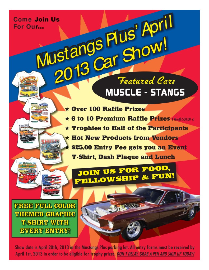 Mustangs Plus Car Show