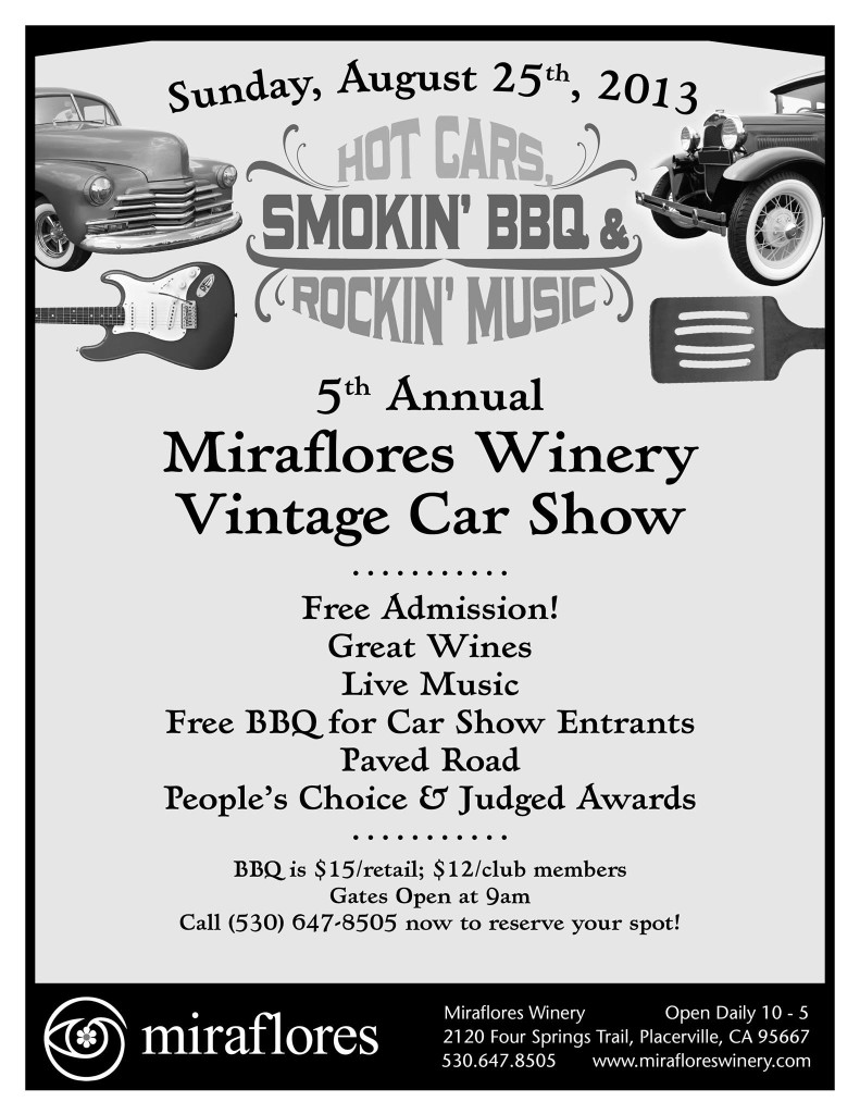 Miraflores Winery Vintage Car Show