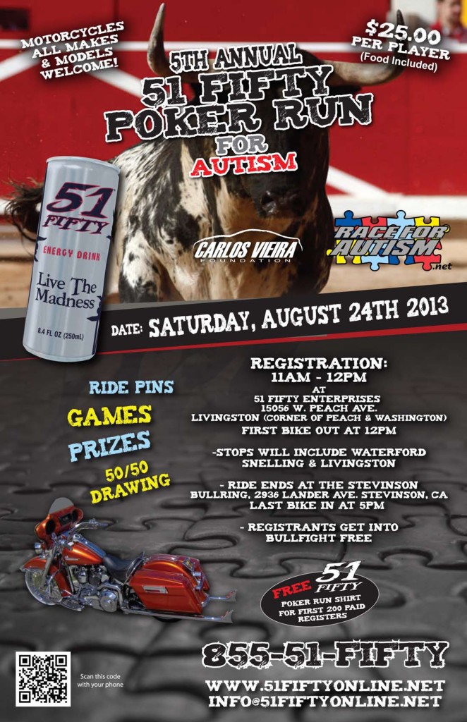 51 Fifty Poker Run for Autism