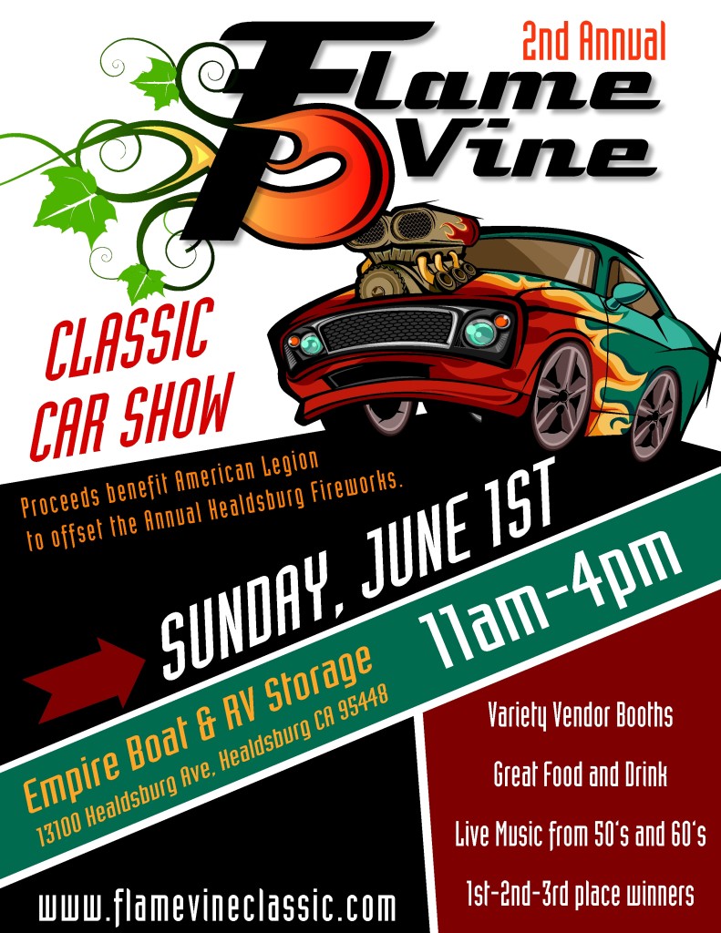 Flame Vine Classic Car Show