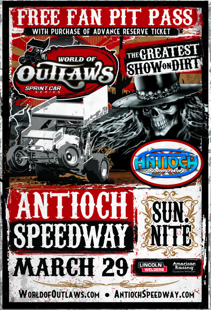 The World of Outlaws at Antioch Speedway