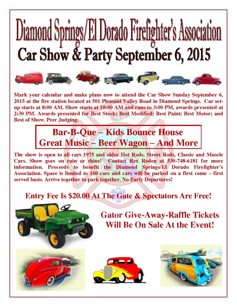 Diamond Springs Car Show