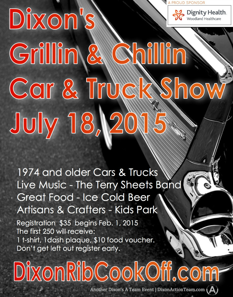 Dixon's Grillin & Chillin Car Show