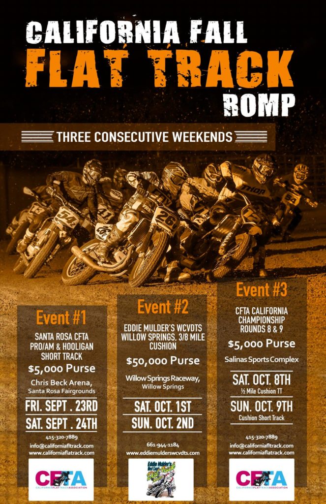 California Fall Flat Track Romp