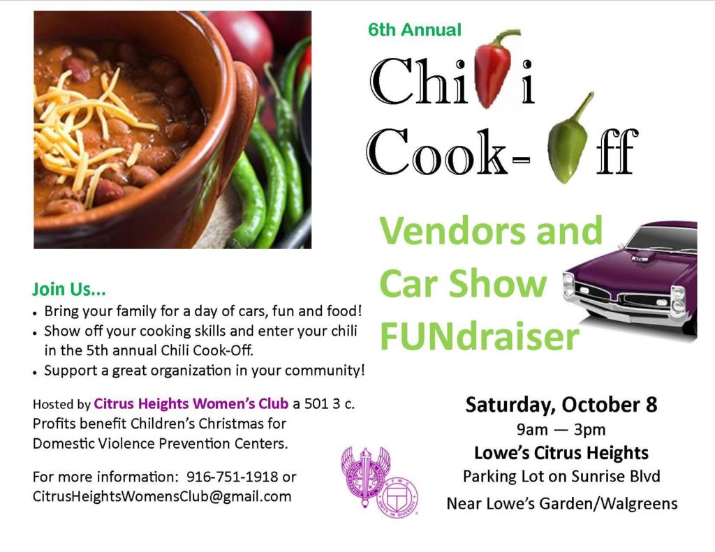 Chili Cook Off and Car Show