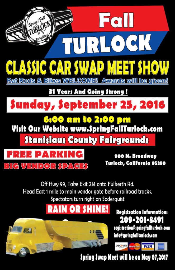 Fall Turlock Swap Meet