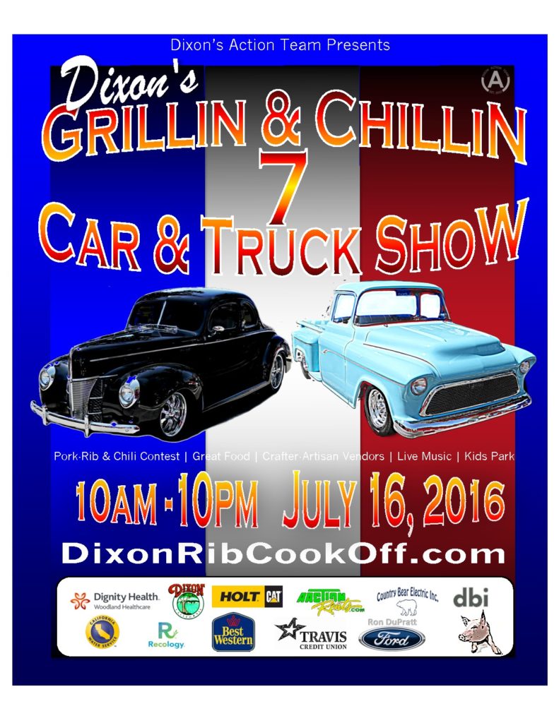 Dixon's Grillin & Chillin 7 Car & Truck Show