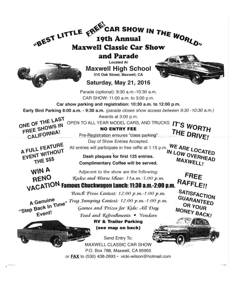 Maxwell Car Show