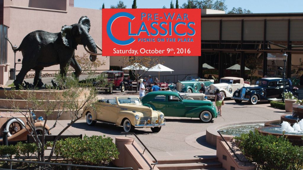 Pre-War Classics Picnic on the Plaza