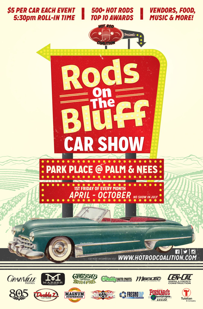 Rods on the Bluff Car Show in Fresno