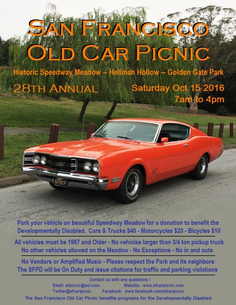 San Franciso Old Car Picnic