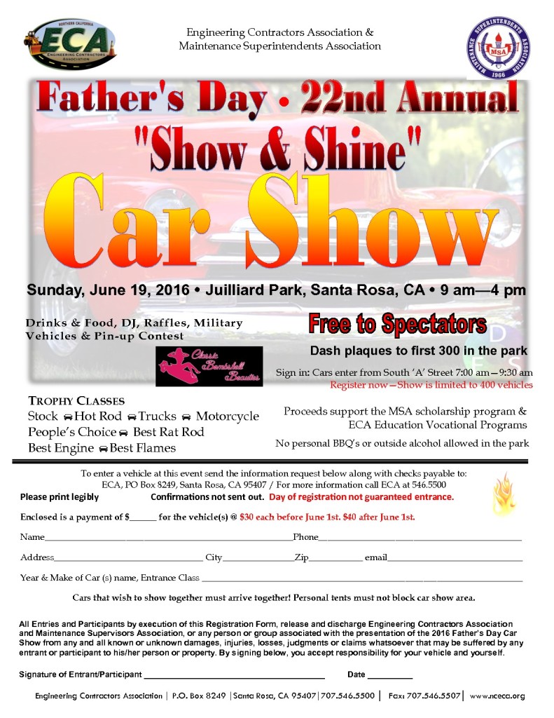 Santa Rosa Father's Day Show