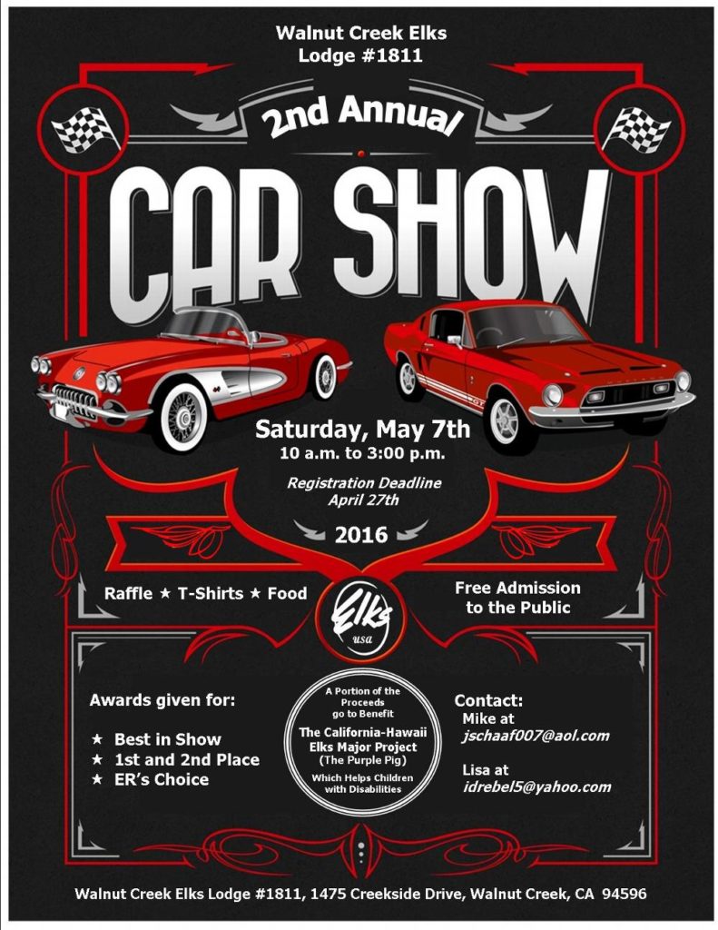 The 2nd Annual Walnut Creek Elks Car Show NorCal Car Culture