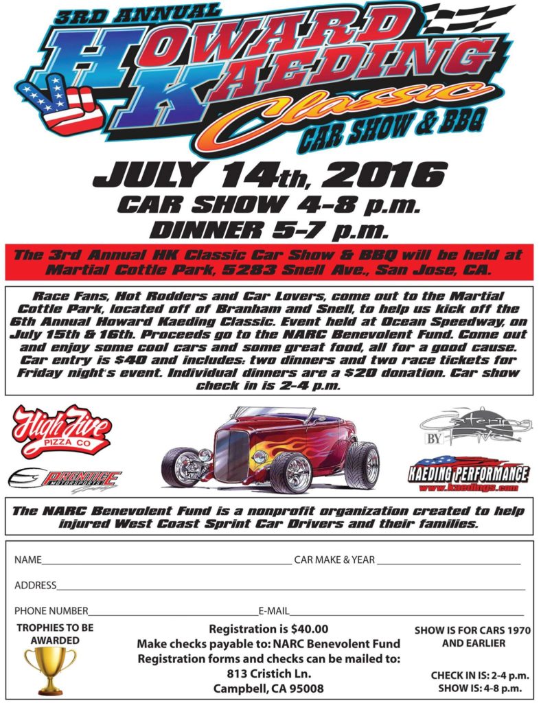 The 3rd Annual Howard Kaeding Classic Car Show & BBQ