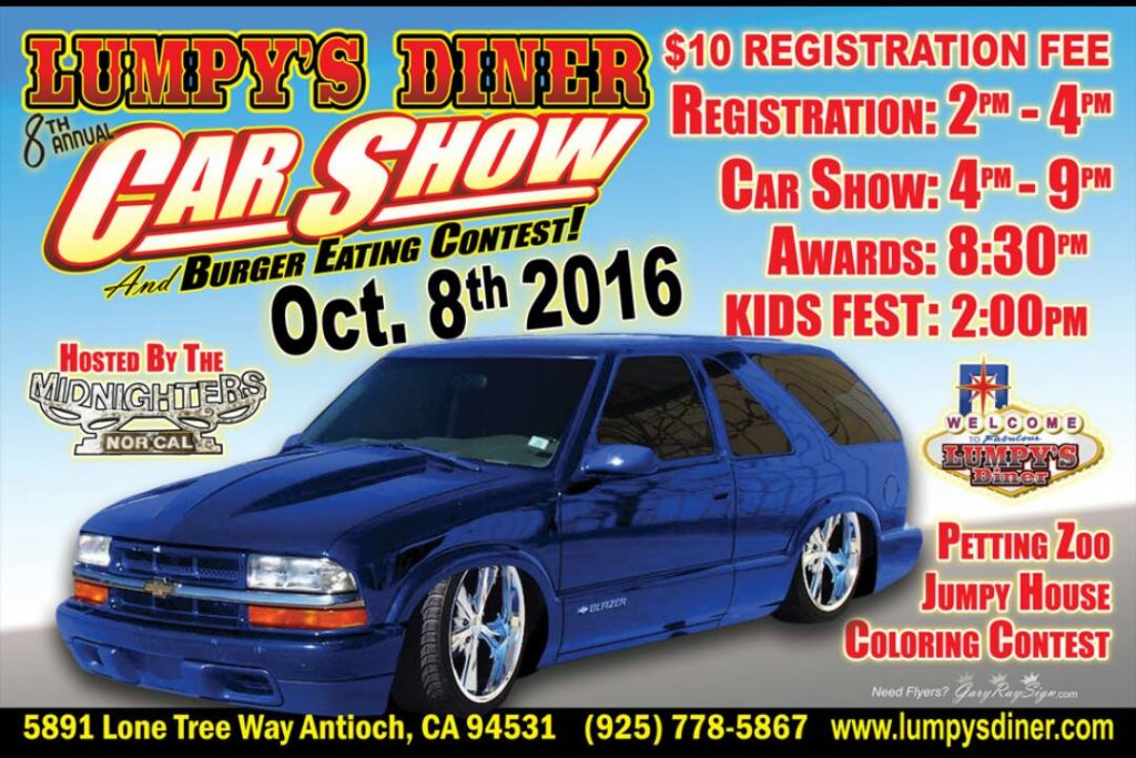 The 8th Annual Lumpy's Diner Car Show