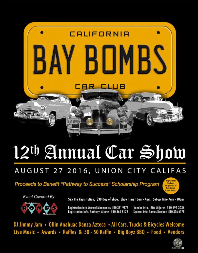 The Bay Bombs Car Club's 12th Annual Car Show