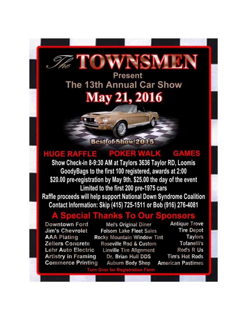 Townsmen Car Show