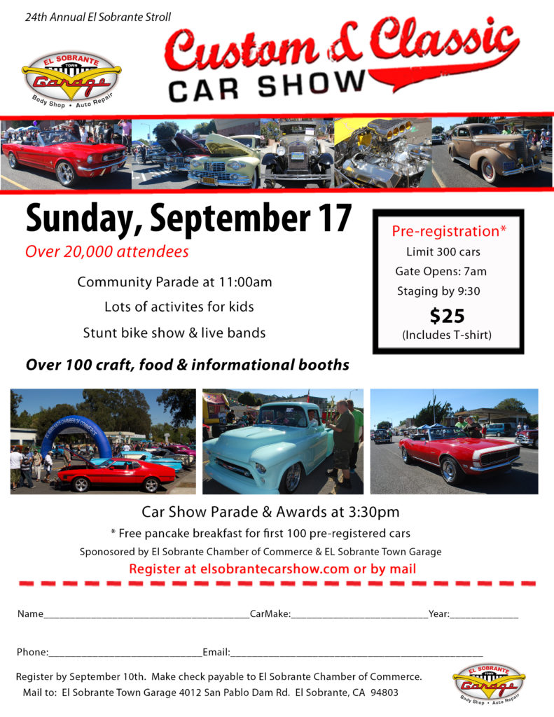 El Sobrante Stroll Car Show