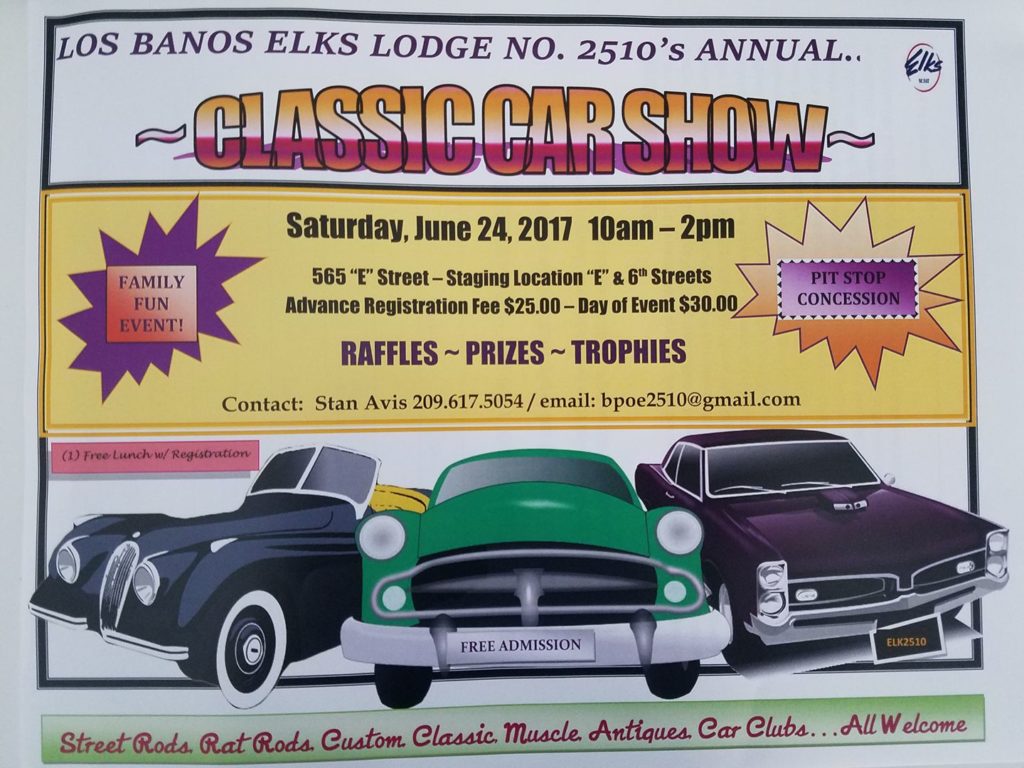 Los Banos Elks Classic Car Show