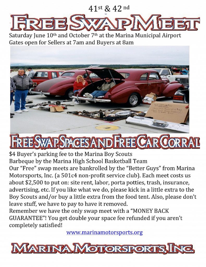 Marina Swap Meet