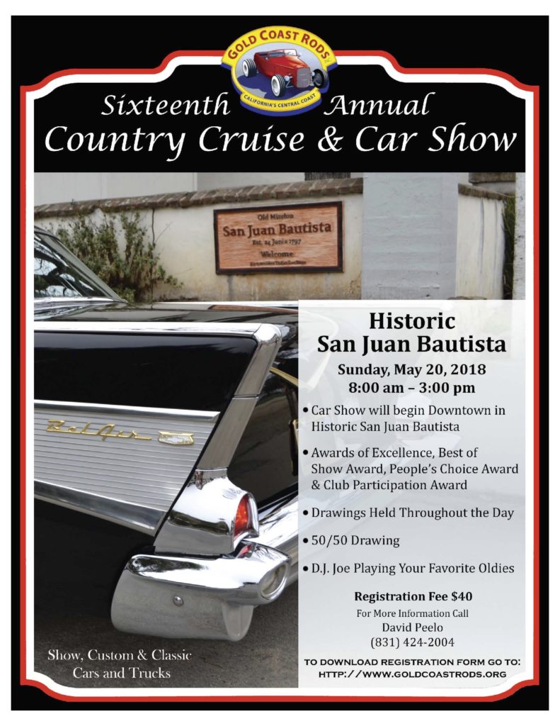 Country Cruise & Car Show in San Juan Bautista