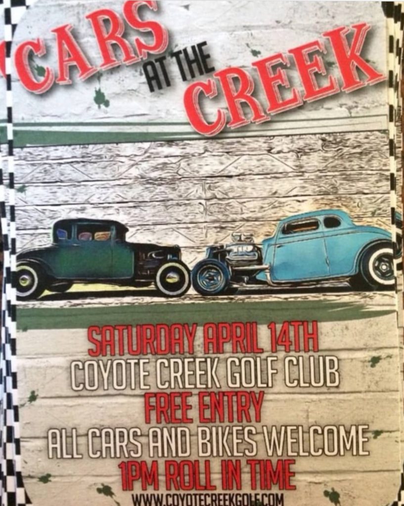 Cars at Coyote Creek Golf Club