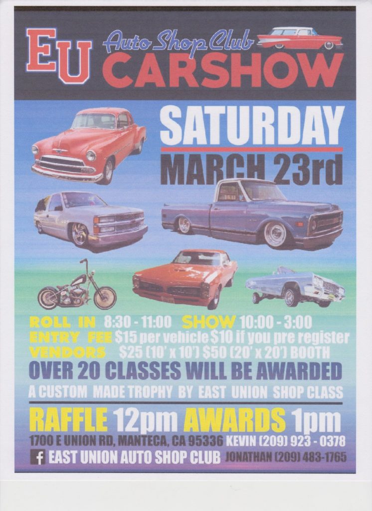 East Union Auto Shop Club Car Show