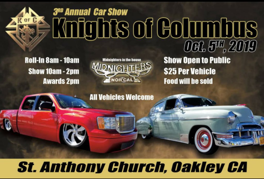 The 3rd Annual Knights of Columbus Car Show NorCal Car Culture
