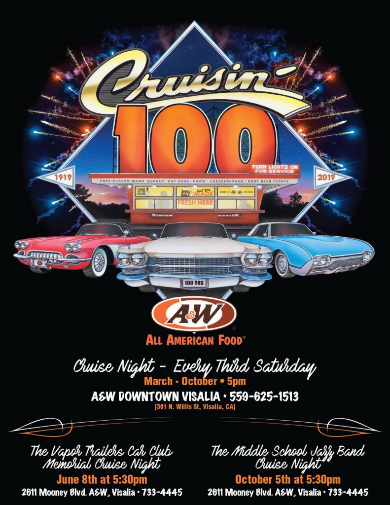 A&W Cruise Night Visalia