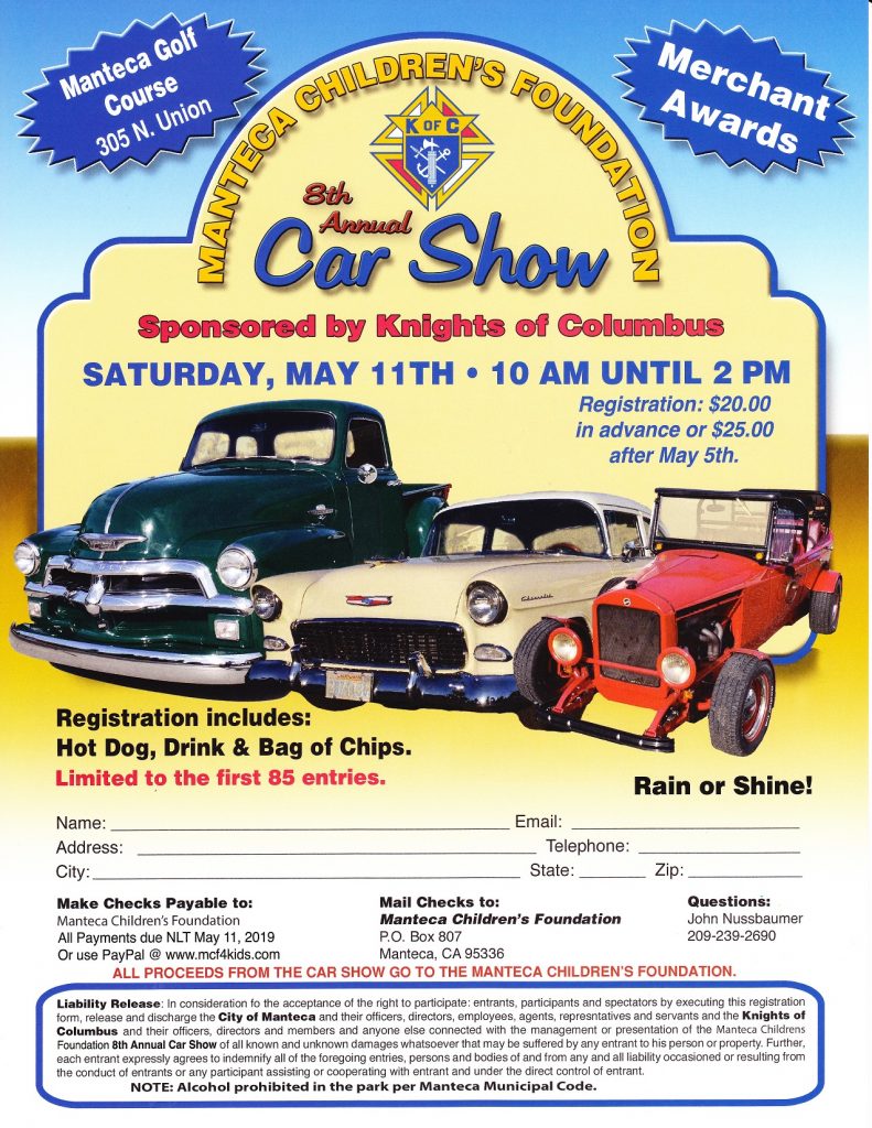 The 8th Annual Manteca Children's Foundation Car Show