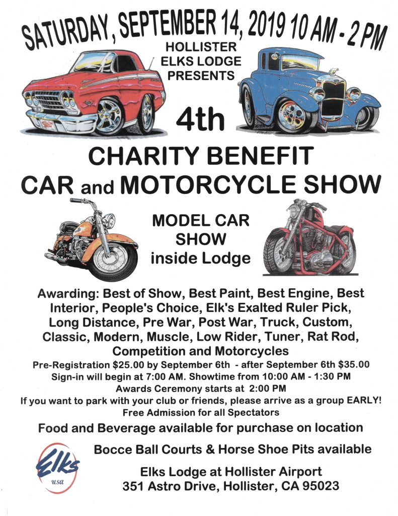 Elks Charity Car Show