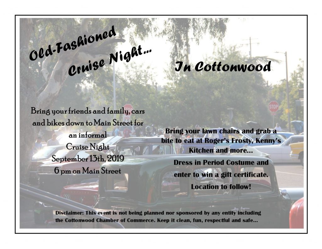 Cottonwood Cruise Night