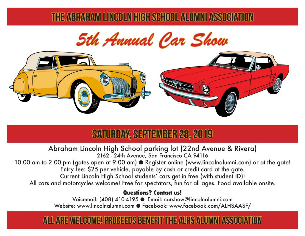 The 5th Annual Abraham Lincoln High School Car Show