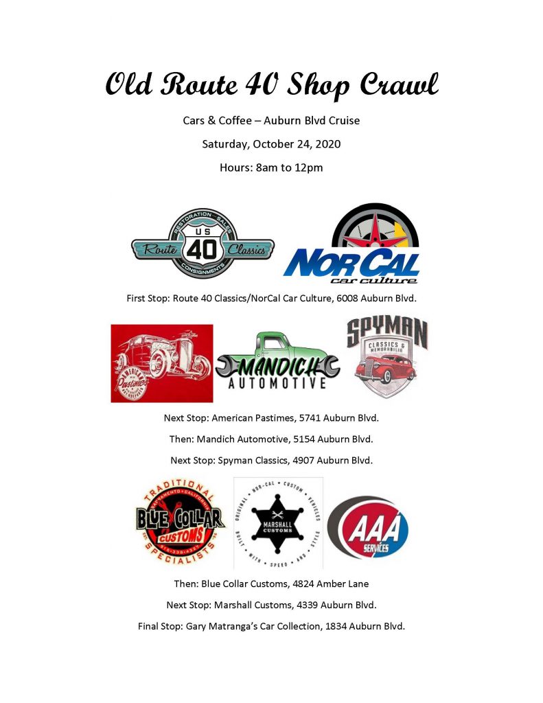 Route 40 Shop Crawl