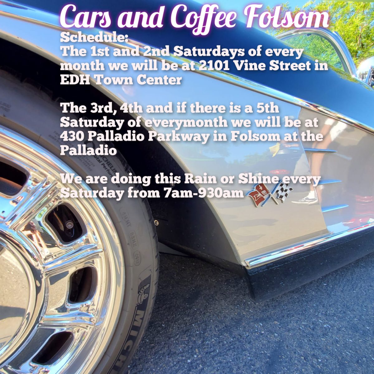 Cars and Coffee Folsom