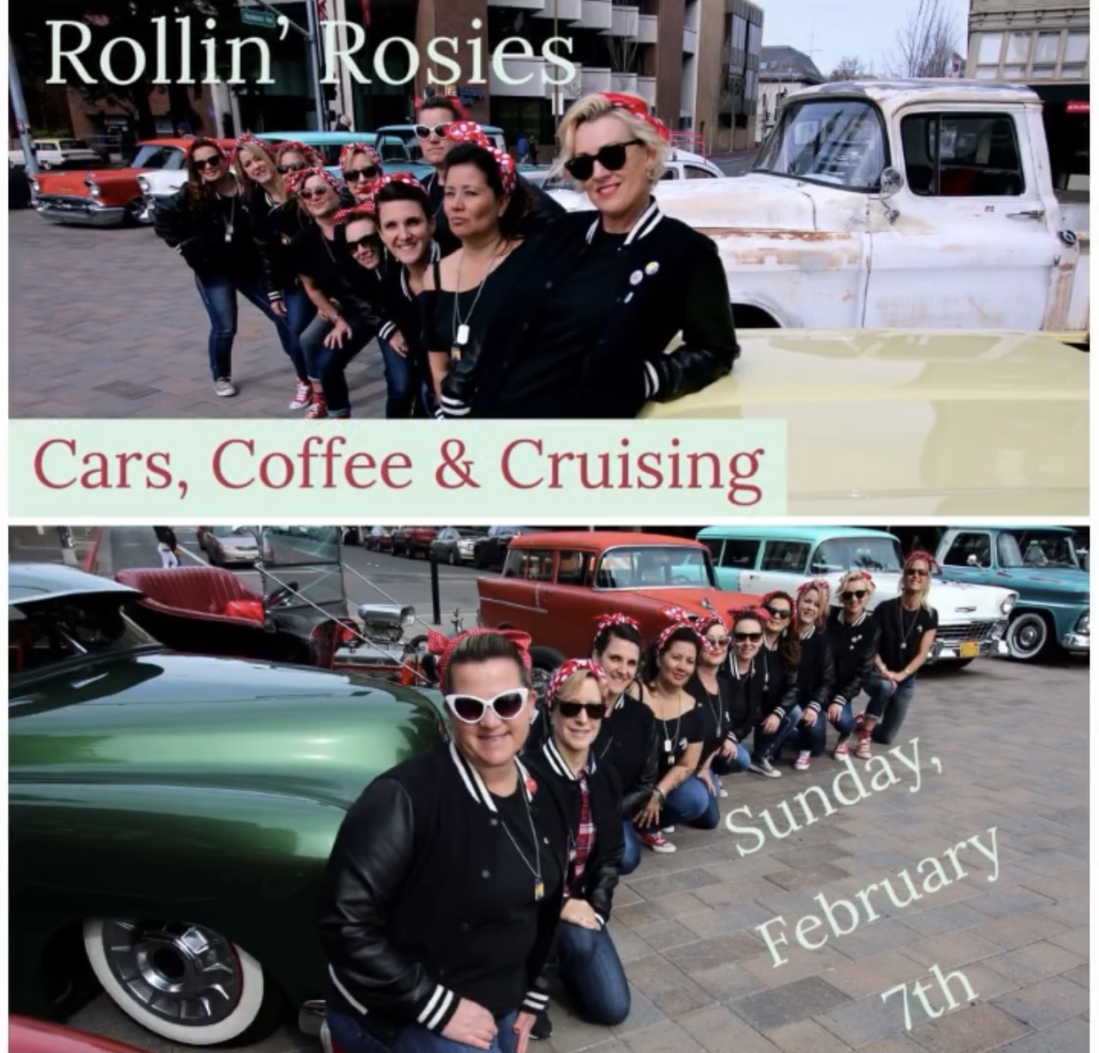 Rollin' Rosies Cars, Coffee & Cruising