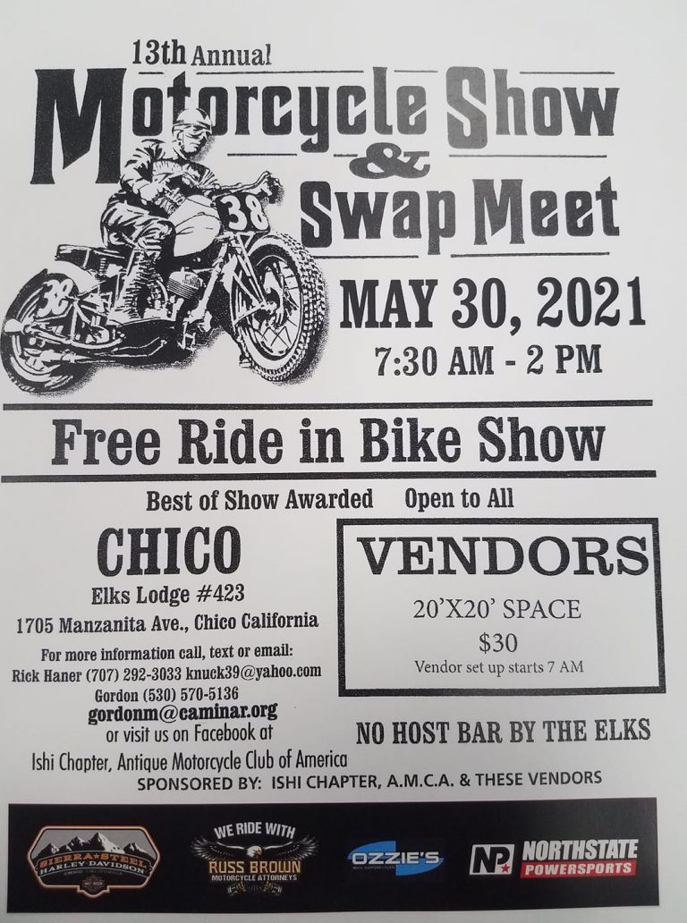 13th Annual Motorcycle Show & Swap Meet NorCal Car Culture