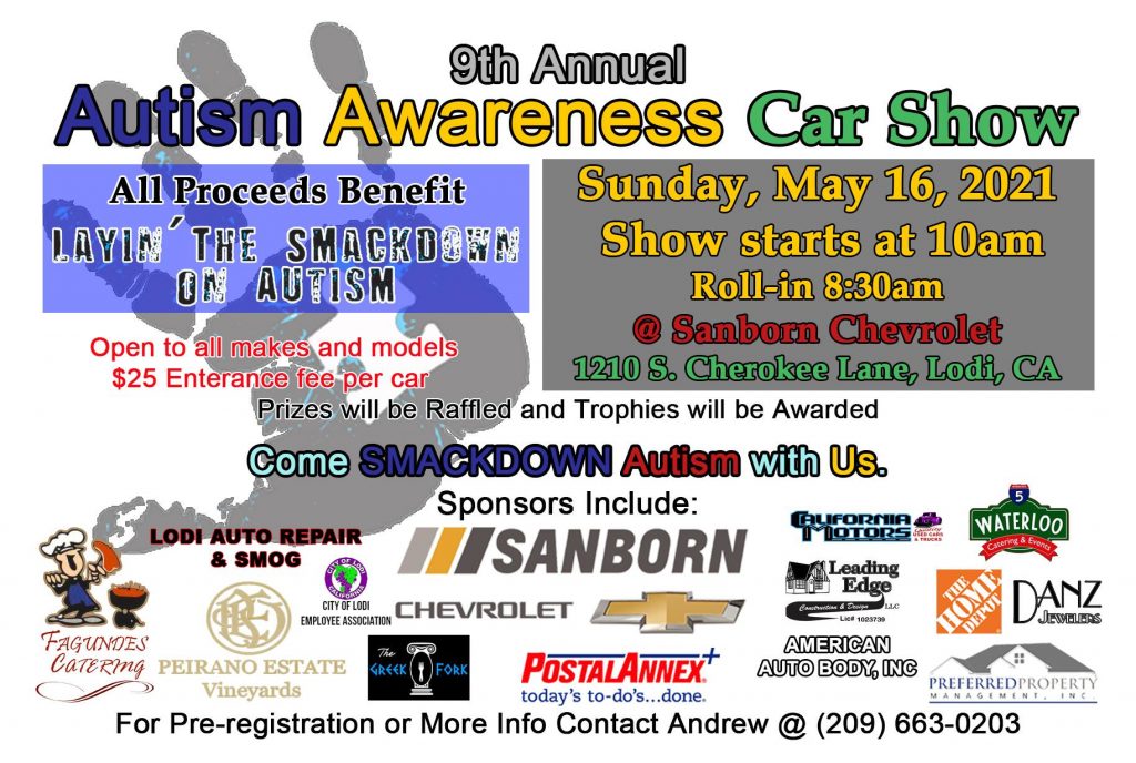 The 9th Annual Autism Awareness Car Show NorCal Car Culture