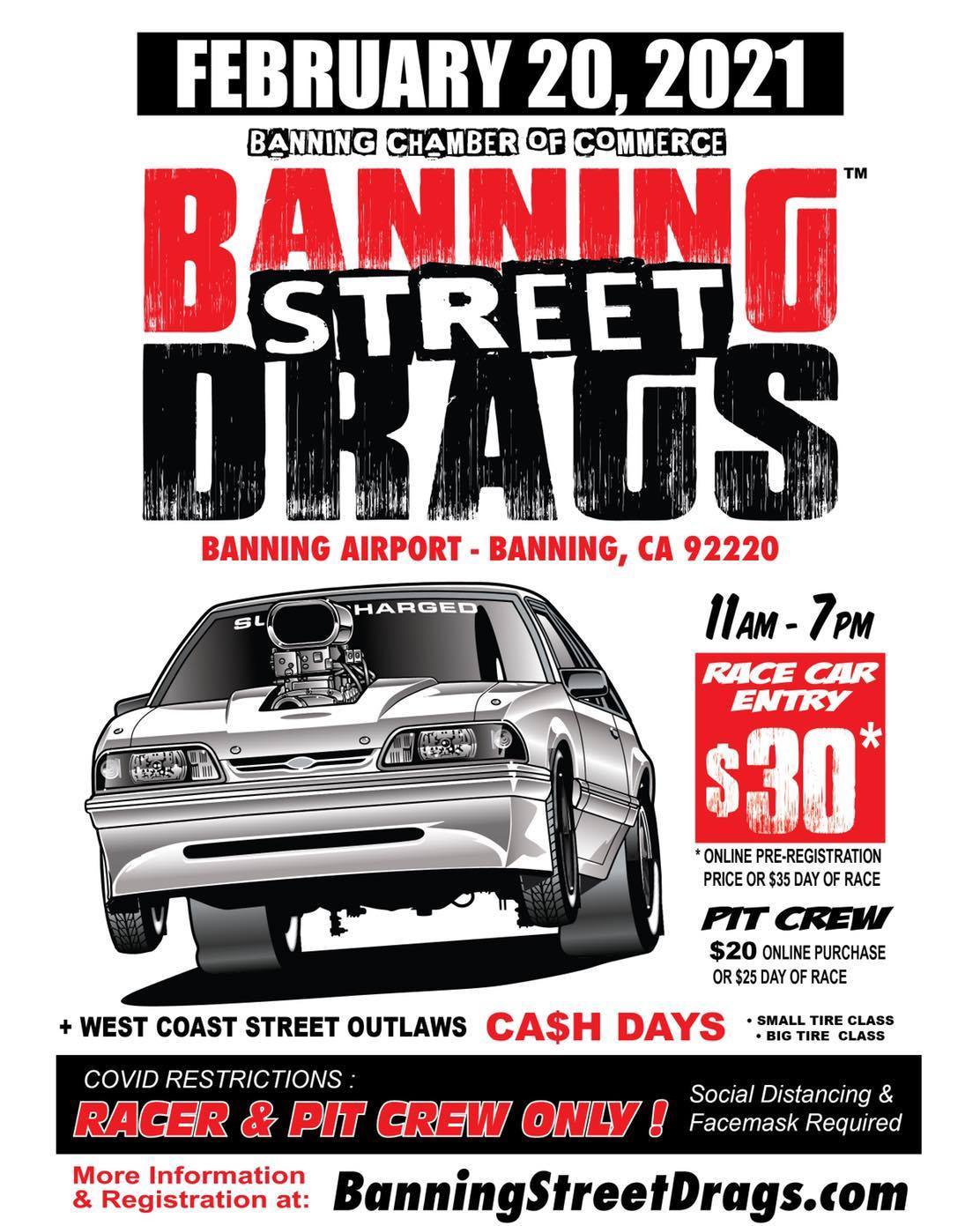Banning Street Drags