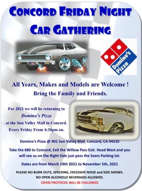 Concord Friday Night Car Gathering