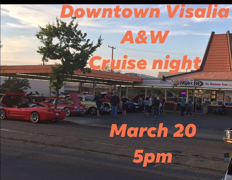 Downtown Visalia Cruise Night